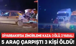 4 Aracın ve 1 Motosikletin Karıştığı Zincirleme Kazada 3 Ölü, 2 Ağır Yaralı