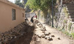 Bitlis'te Doğalgaz Çalışmalarının Ardından Yollar Onarılıyor