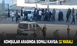 Komşular Arasında Aidat Yüzünden Çıkan Sopalı Kavgada 11 Kişi Yaralandı