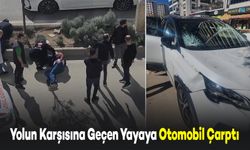 Yolun Karşısına Geçmeye Çalışan Yayaya Otomobil Çarptı