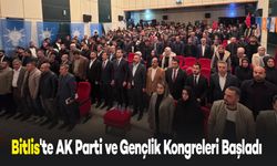 Bitlis'te AK Parti ve Gençlik Kongreleri Başladı