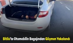 Bitlis'te Otomobilin Bagajında Yakalanan Düzensiz Göçmen Sınır Dışı Edildi