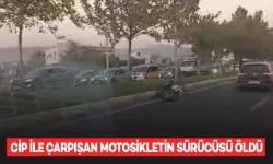 Cip ile Çarpışan Motosikletin Sürücüsü Hayatını Kaybetti