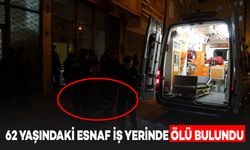 62 Yaşındaki Esnaf İş Yerinde Ölü Bulundu