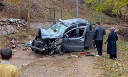 Bitlis'te kontrolden çıkan kamyonet  şarampole yuvarlandı: 5 yaralı