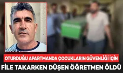 Merdiven Boşluğuna File Takarken Düşen Öğretmen Hayatını Kaybetti