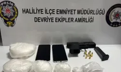 Durduğunda Uyuşturucu ve Tabanca Bulunan Araçta 5 Gözaltı