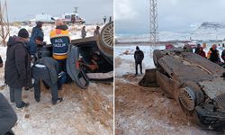 Van’da Kontrolden Çıkan Araç Takla Attı: 1 Yaralı