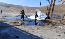 TPAO Petrol Kuyusunda Yangın Çıktı