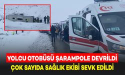 Yolcu Otobüsü Şarampole Devrildi: Çok Sayıda Yaralı Var