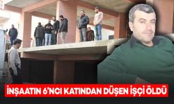 İnşaatın 6'ncı Katından Düşen 44 Yaşındaki İşçi Hayatını Kaybetti