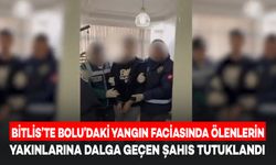 Bitlis'te Bolu'daki Otel Yangınında Hayatını Kaybedenlerin Yakınlarıyla Dalga Geçen Şüpheli Tutuklandı