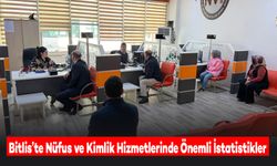 Bitlis’te Nüfus ve Kimlik Hizmetlerinde Önemli İstatistikler