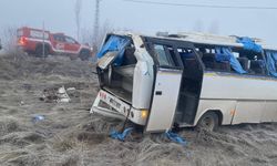 İşçileri Taşıyan Servis Otobüsü Devrildi: 1 Ölü, 16 Yaralı