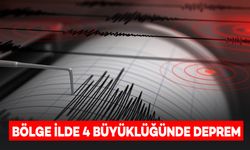 Bölge İlde 4 Büyüklüğünde Sarsıcı Deprem