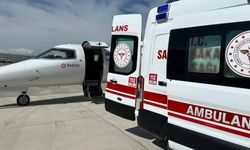 Beyin Kanaması Geçiren Hasta Ambulans Uçakla Ankara'ya Sevk Edildi