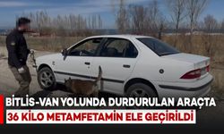 Bitlis-Van Yolunda Durdurulan Araçta 36 Kilo 300 Gram Likit Metamfetamin Ele Geçirildi