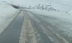 Karabet Geçidi'nde Kış Geri Döndü