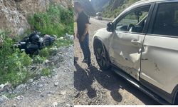 Cip ile Motosiklet Çarpıştı: Motosiklet Sürücüsü Yaralı