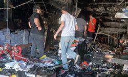 Diyarbakır’da Kırtasiyede Korkutan Yangın