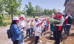 Güroymak'ta Minik Öğrencilere Uygulamalı Tarım Eğitimi