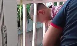 Kafası Balkon Demirine Sıkışan Çocuğu İtfaiye Kurtardı