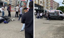 Siirt'te otomobil ile motosiklet çarpıştı: 2 yaralı