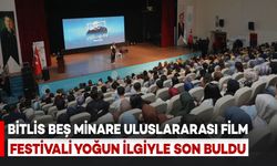 Bitlis Beş Minare Uluslararası Film Festivali Yoğun İlgiyle Tamamlandı