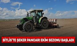 Bitlis'te Şeker Pancarı Ekim Sezonu Başladı