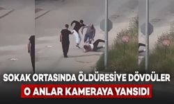 Sokak Ortasında Tekmeli Yumruklu Kavga: O Anlar Kamerada