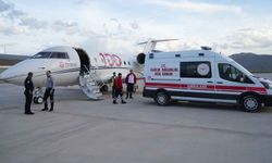 Muş’ta 7 Aylık Bebek İçin Uçak Ambulans Havalandı