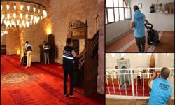 Siirt’te Kurban Bayramı öncesi camiler temizlikle hazırlanıyor