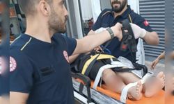 Balkondan Düşen 12 Yaşındaki Çocuk Yaralandı