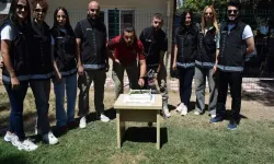 Narkotik Köpeği Linda’ya Duygusal Veda: “Burnuna Sağlık” Pastasıyla Emekli Oldu