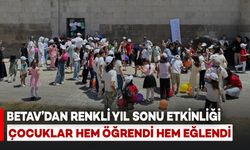 BETAV’dan Renkli Yıl Sonu Etkinliği: Çocuklar Hem Öğrendi Hem Eğlendi