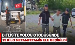 Bitlis’te Yolcu Otobüsünde 13 Kilo Metamfetamin Ele Geçirildi