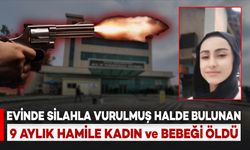 Evinde Silahla Vurulmuş Halde Bulunan 9 Aylık Hamile Kadın ve Bebeği Hayatını Kaybetti