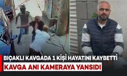 İki Grup Arasında Bıçaklı Kavga Kamerada: 1 Kişi Hayatını Kaybetti