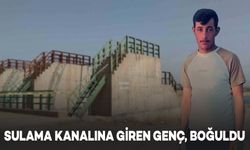 Sulama Kanalına Giren 22 Yaşındaki Genç, Hayatını Kaybetti