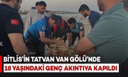Tatvan'da 18 Yaşındaki Genç Van Gölü’nde Akıntıya Kapıldı