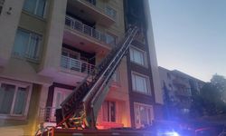 Van’da 7 Katlı Binada Yangın Paniği