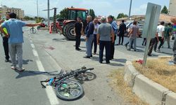 Minibüsün Çarptığı 14 Yaşındaki Bisikletli Çocuk Hayatını Kaybetti