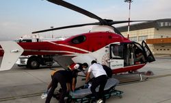 Akciğer Hastası Hasta Helikopterle Van’a Nakledildi