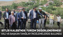 Bitlis Kalesi'nde Turizm Değerlendirmesi: Vali Karakaya ve Başkan Tanğlay İncelemelerde Bulundu