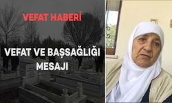 Bitlisli Pakize Gürbüz Vefat Etmiştir: Cenazesi Yarın Bitlis'e Getirilecektir