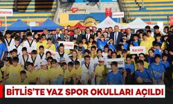 Bitlis’te Yaz Spor Okulları Coşkuyla Açıldı