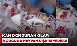 Kan Donduran Olay: 4 Çocuğa Hayvan Dışkısı Yedirildi