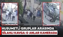 Husumetli Gruplar Arasında Silahlı Kavga: O Anlar Kamerada