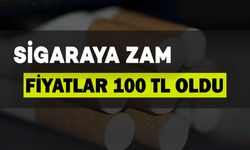 Sigaraya Bir Zam Daha: Fiyatlar 100 TL'yi Gördü
