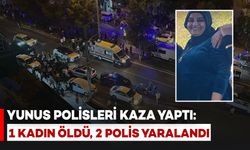 Yunus Polisleri Kaza Yaptı: 1 Kadın Öldü, 2 Polis Yaralandı